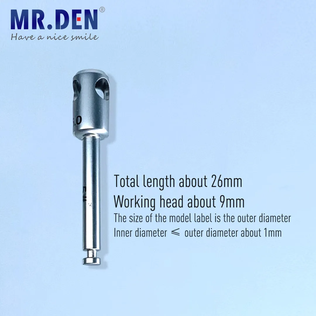 Hight Quality Dental Implantology Soft Tissue Gingiva Drills Circumferential Cutting Drill with Centering