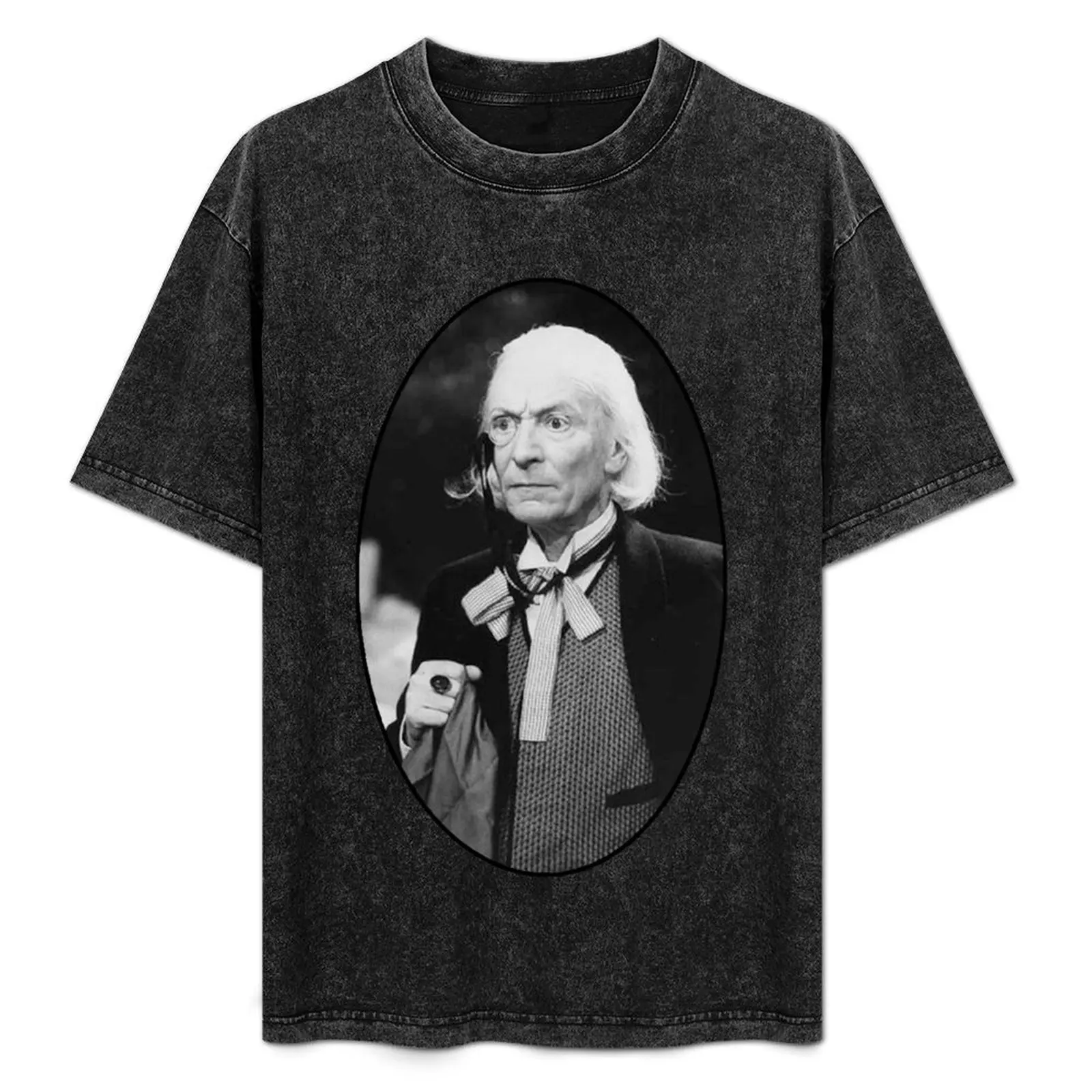 

William Hartnell Shirt (1st Doctor) T-Shirt Casual Holiday Short Sleeve Tee