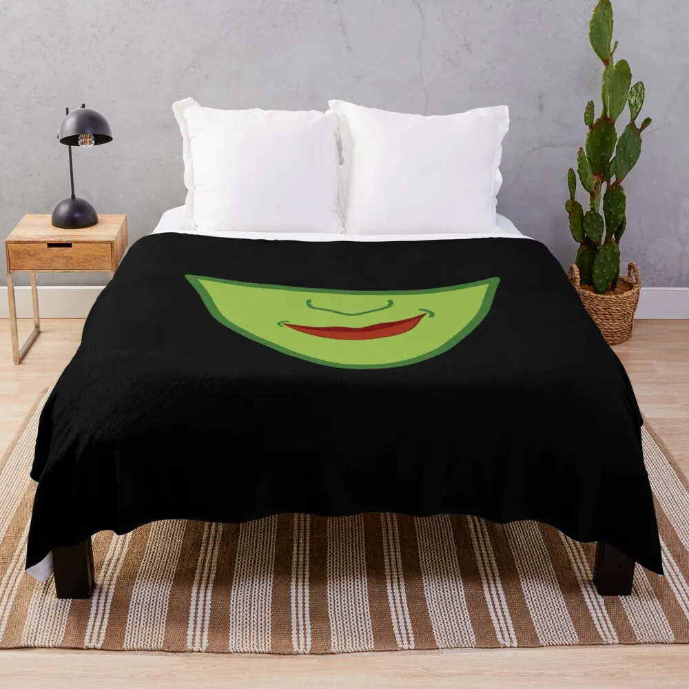 

Elphaba From Wicked The Musical Throw Blanket thin blankets double plush blanket hairy extra large blanket