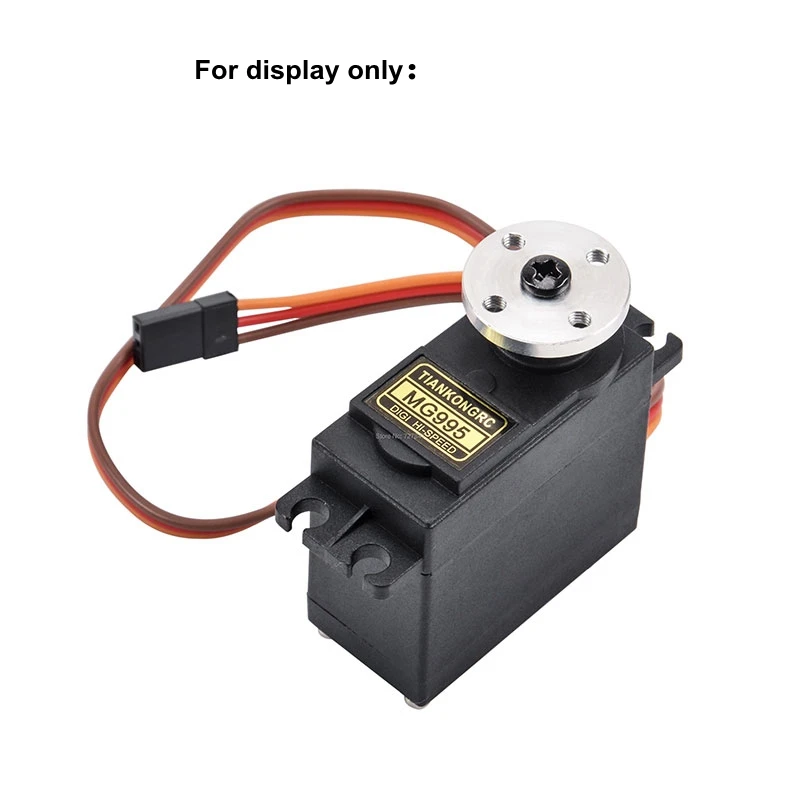 DISCO Universal de aleación de aluminio para engranaje de dirección de Metal MG995 MG996 25T estándar