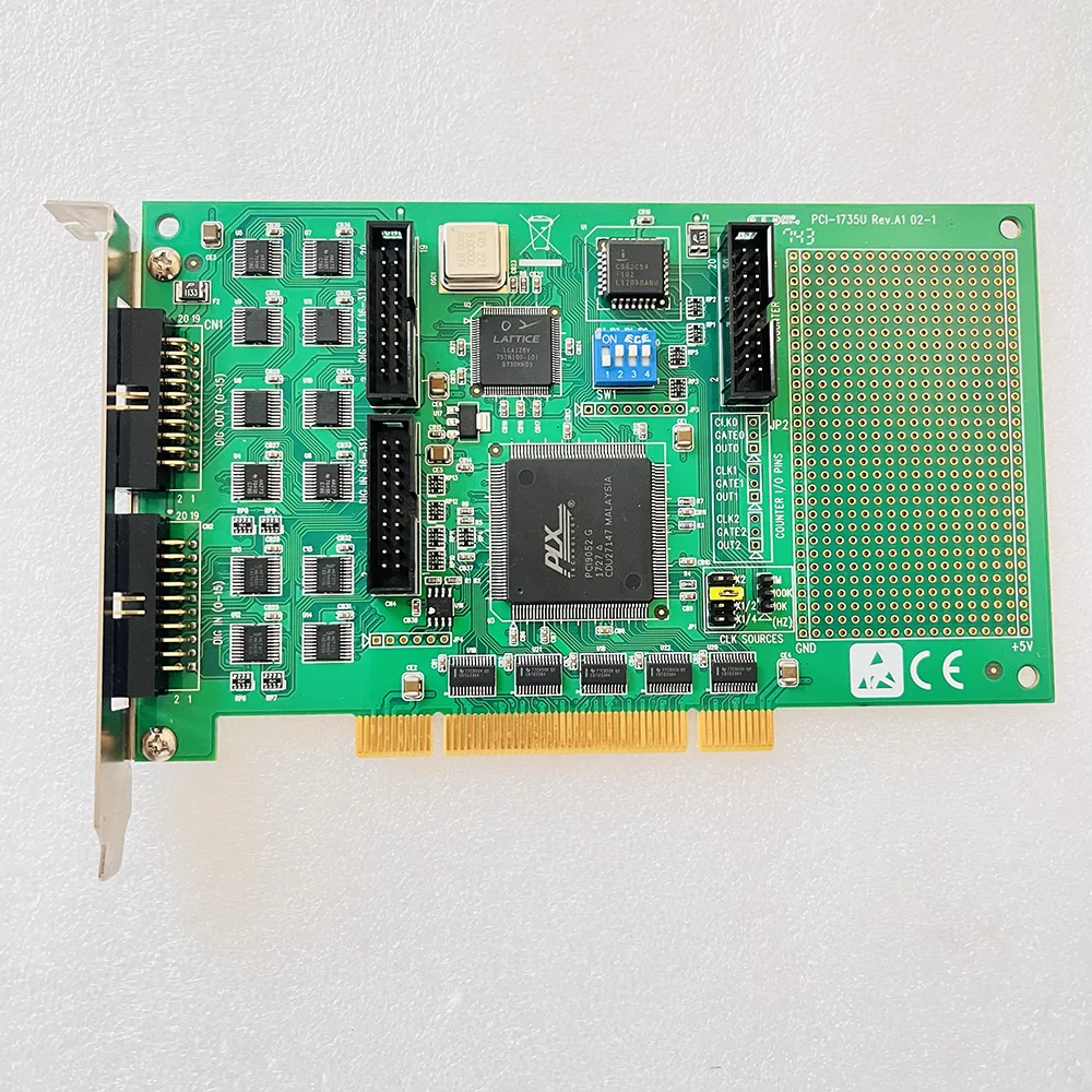 For Advantech PCI-1735U 64 Digital I/O Acquisition Card PCI-1735U-AE Perfect Work