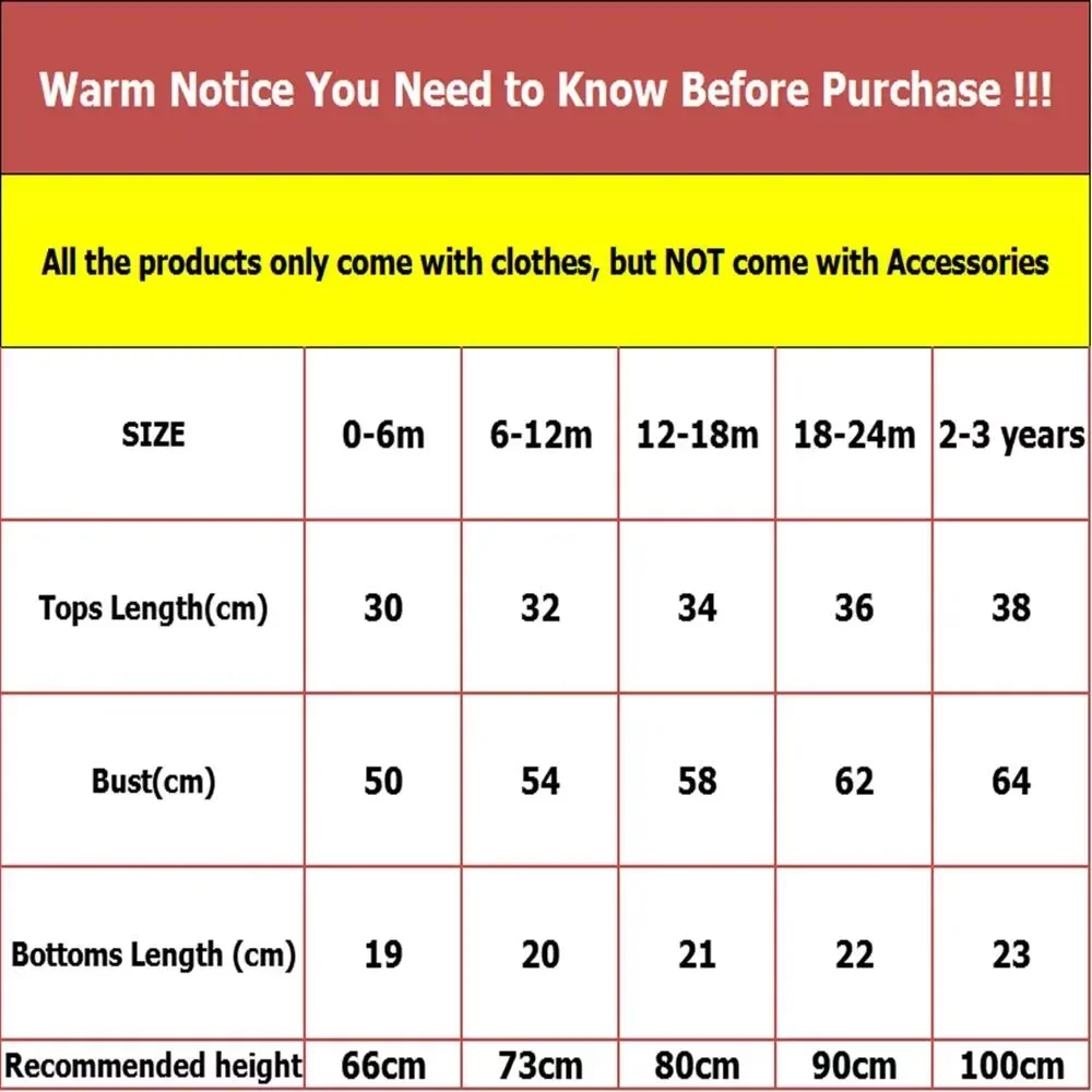 Baby Boys Girls Cute Pattern Summer Clothing Sets Tops + Bottoms Cotton 2pcs
