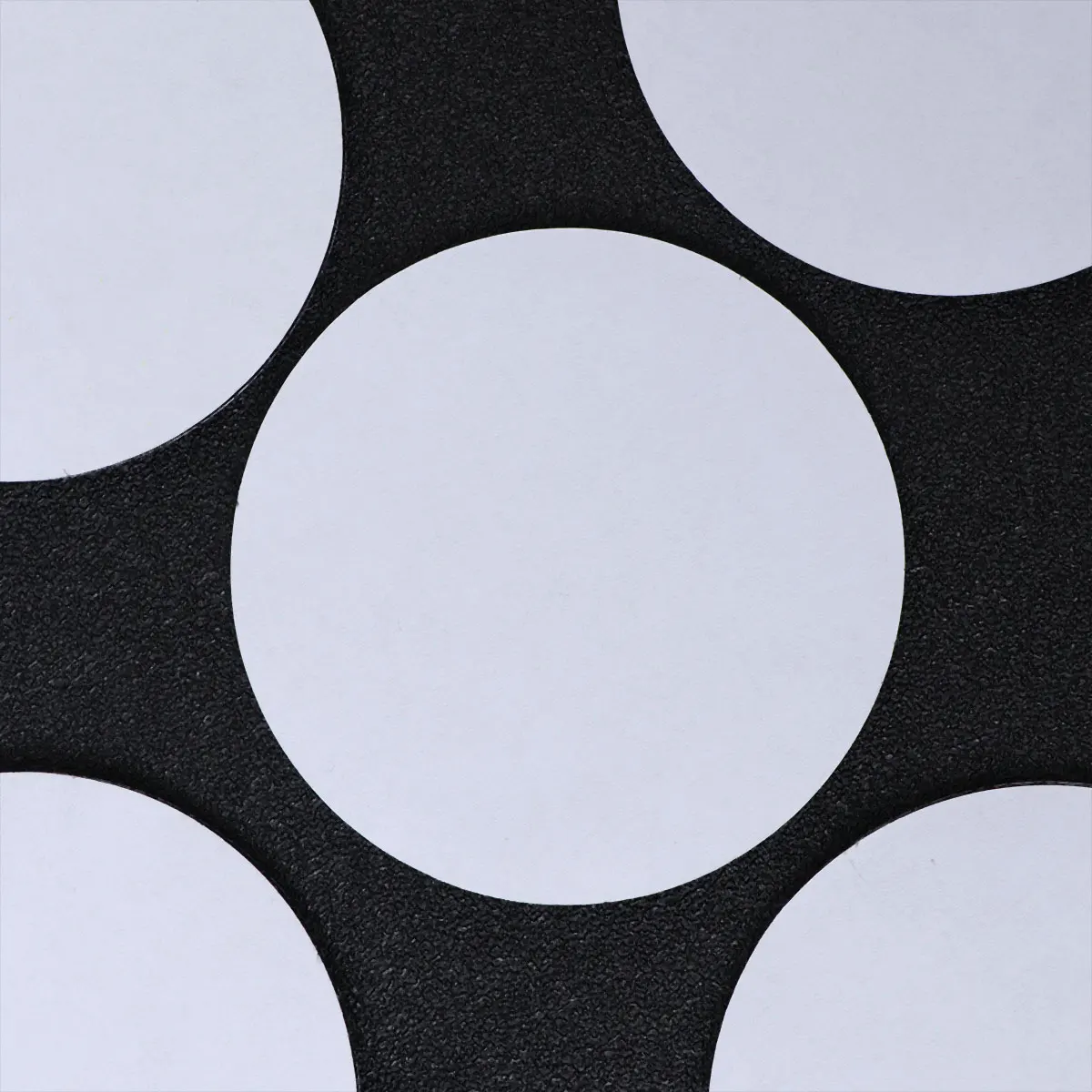 

15Pairs Sofa Sticker Skid Resistance 60mm Round Black White Color Carpet Marker Decals for Home Living Room Bedroom Office