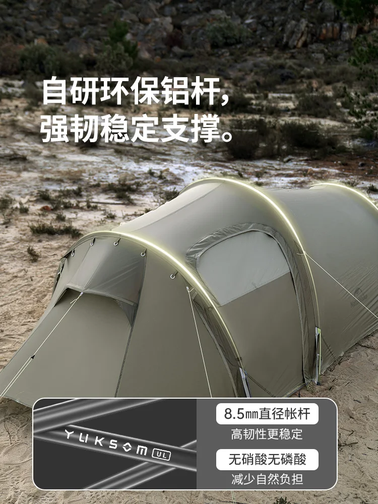 Lichtgewicht wandeltent Outdoor Camping Camping Grote ruimte Ramphulptent