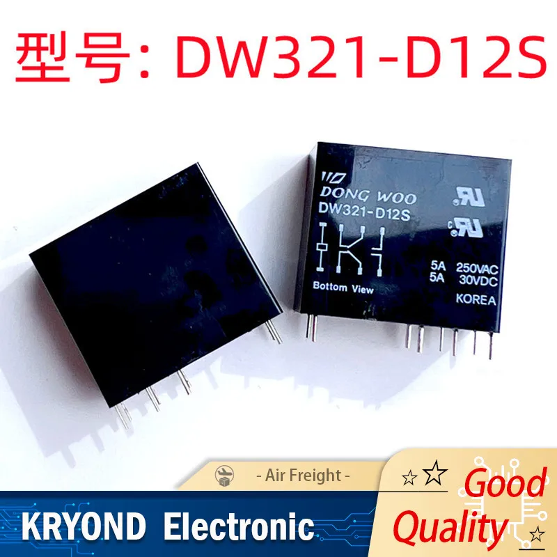 Реле DW321-D12S G2R-2C-12В 12В