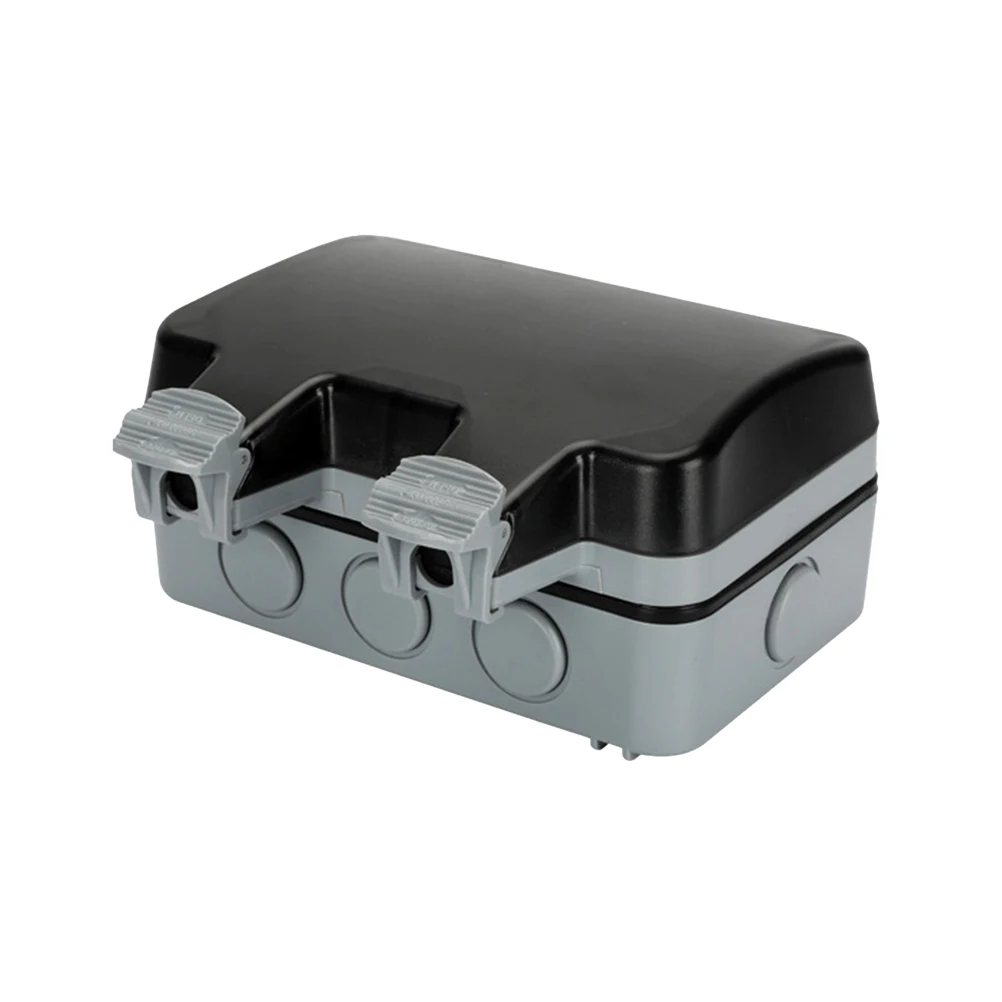 

IP66 Rated 6 Port Wall Socket Waterproof Dust-Proof Electrical Power Outlet for Laptop Tablet Mobile Charging in Hotel Office