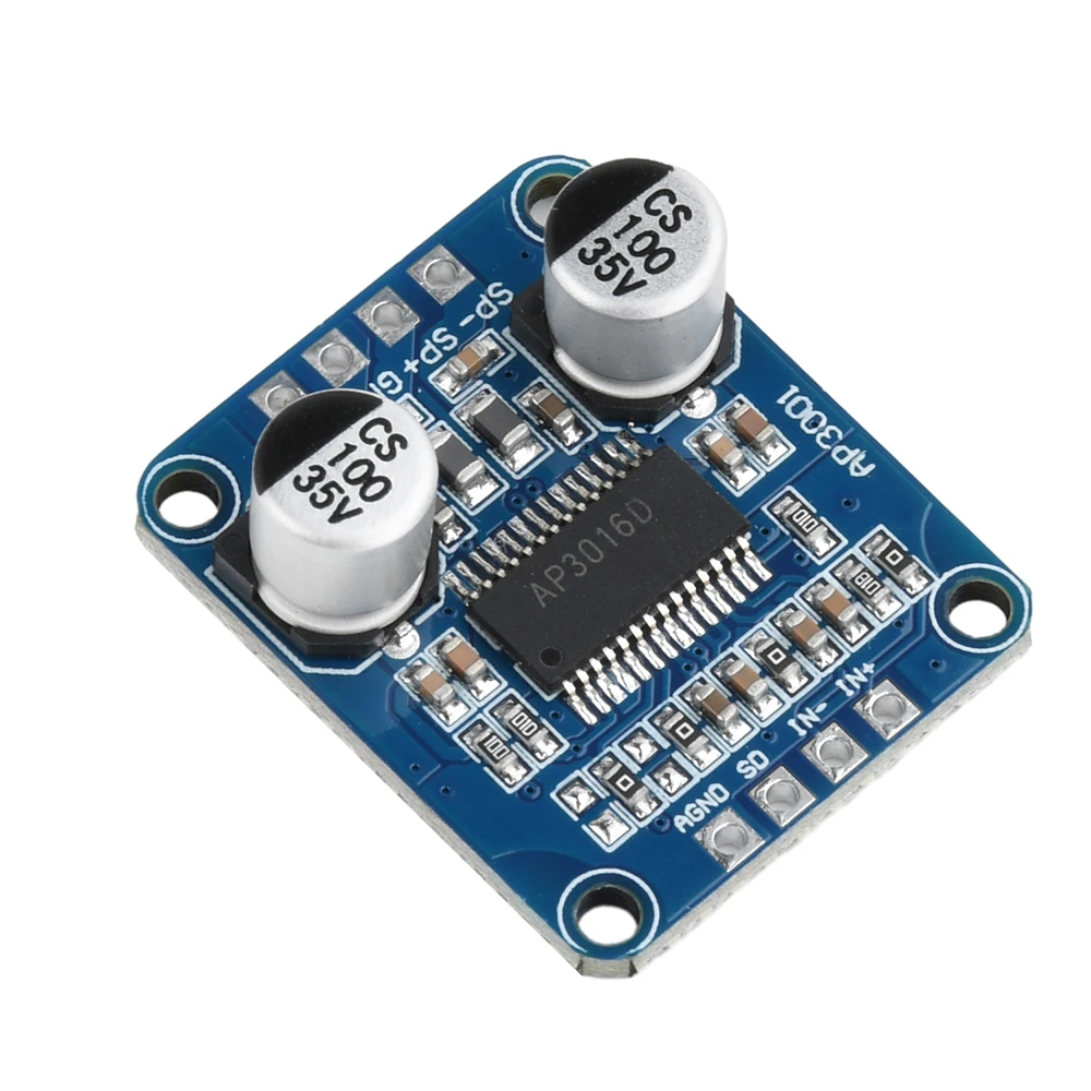 DC 8V-24V High Power Class D Digital Amplifier Module Mono 4-8ohm for 30W-300W Speaker Audio Power Amplifier Board