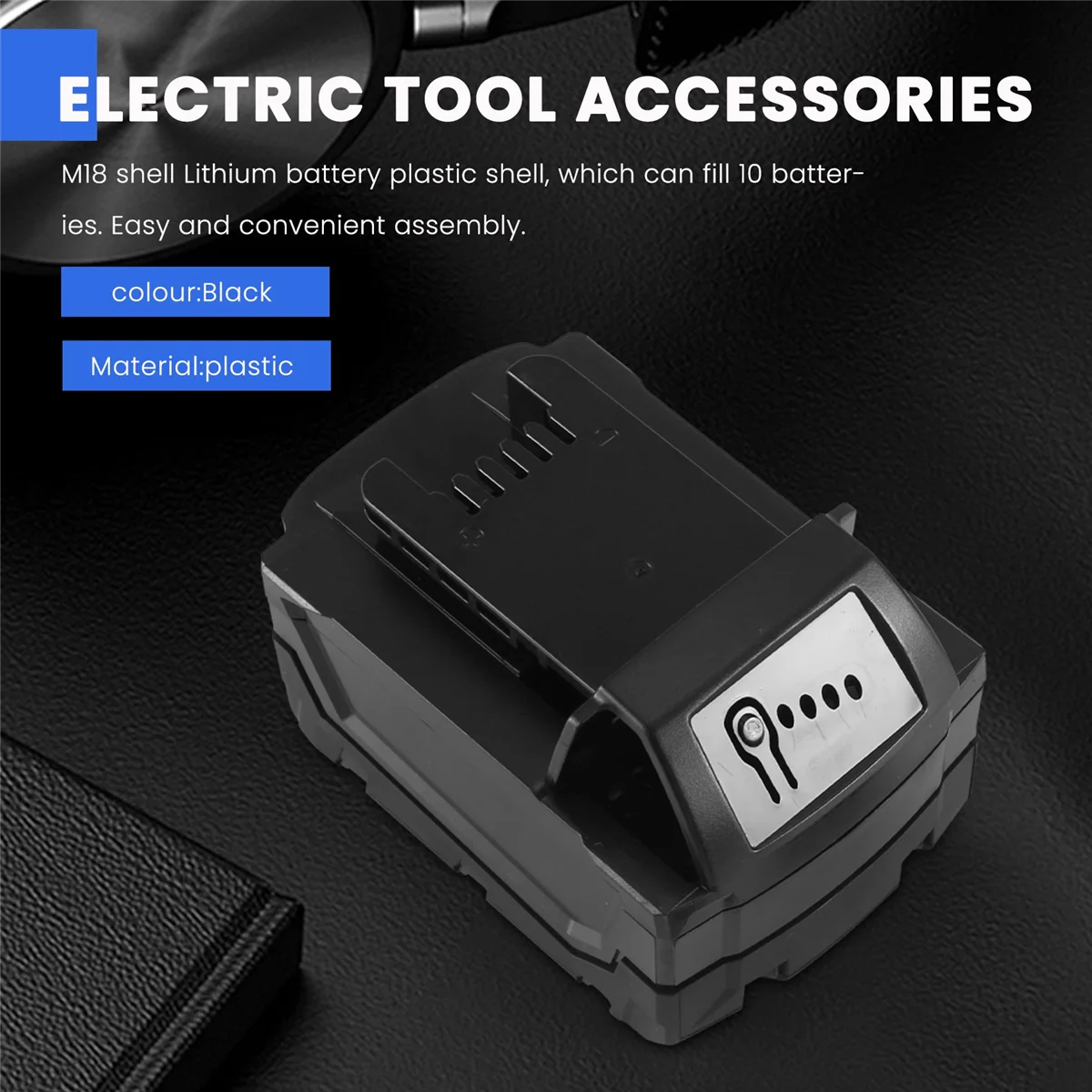 A83Z Shell Li-Ion Battery Plastic Case Lithium Battery Protection Case for 18V 48-11-1815 3Ah