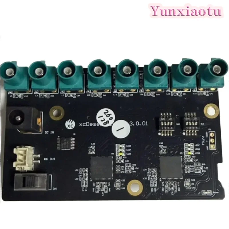 8-Channel GMSL Deserializer Board MAX96712, Compatible with Jetson Orin, Supports IMX390 Serial Camera