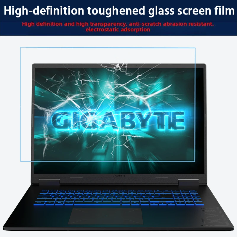For GIGABYTE GAMING A18 3WH/3VH/3TH screen film 18-inch laptop protective film HD toughened film anti-blue film keyboard film