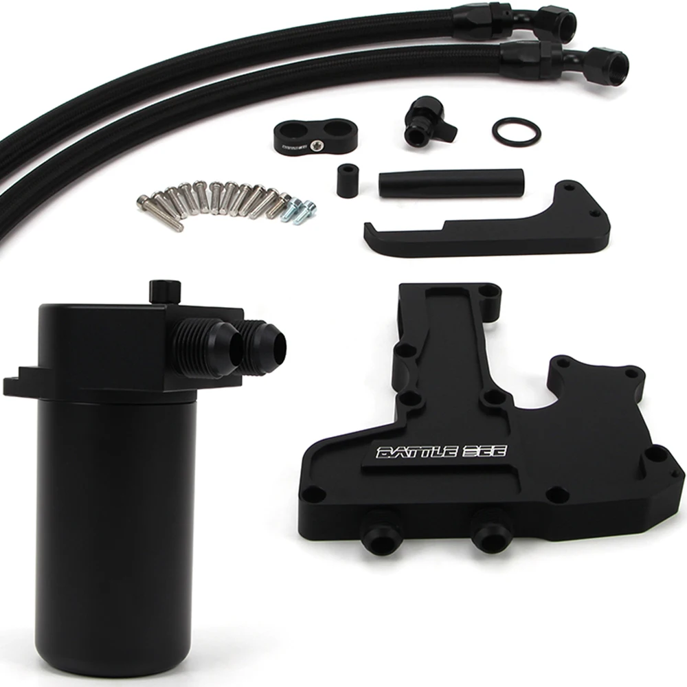 1Set New Oil Catch Can for VA*G MK6 VAG EA888 Gen1 Gen2 2.0T TSI Engine Oil Catch tank Kit BATTLEBEE BB-OCC-002