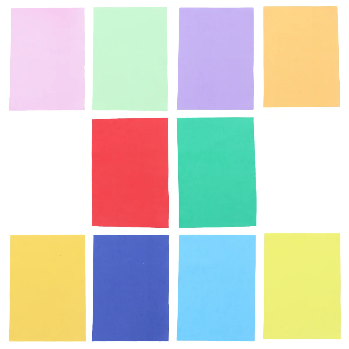 10Pcs Colorful Sheets DIY Sheets Paper Children Sponge Paper For DIY Craft Handmade Materials Craft Sheets