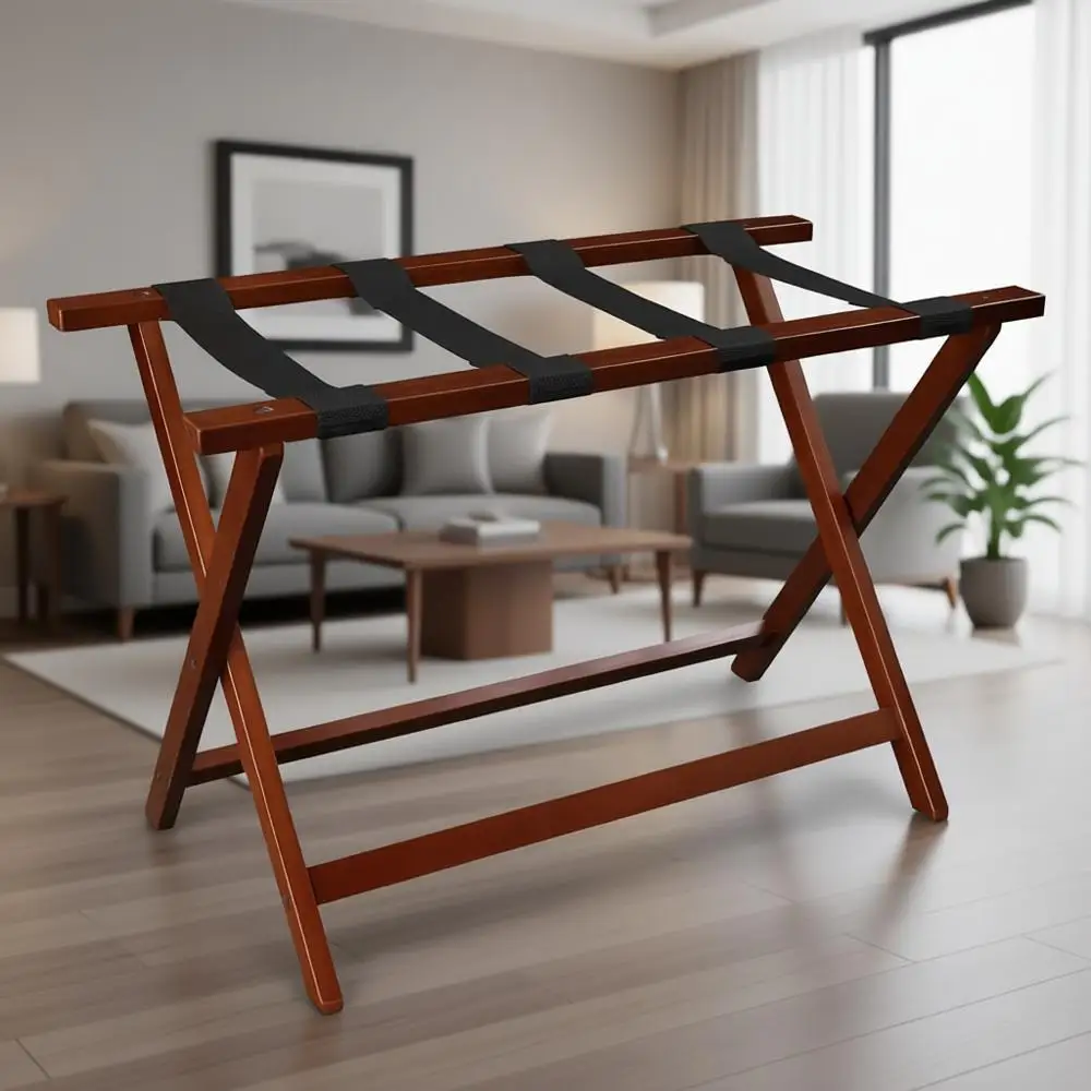 

30 Wide Walnut Large Rack - Heavy Duty Storage