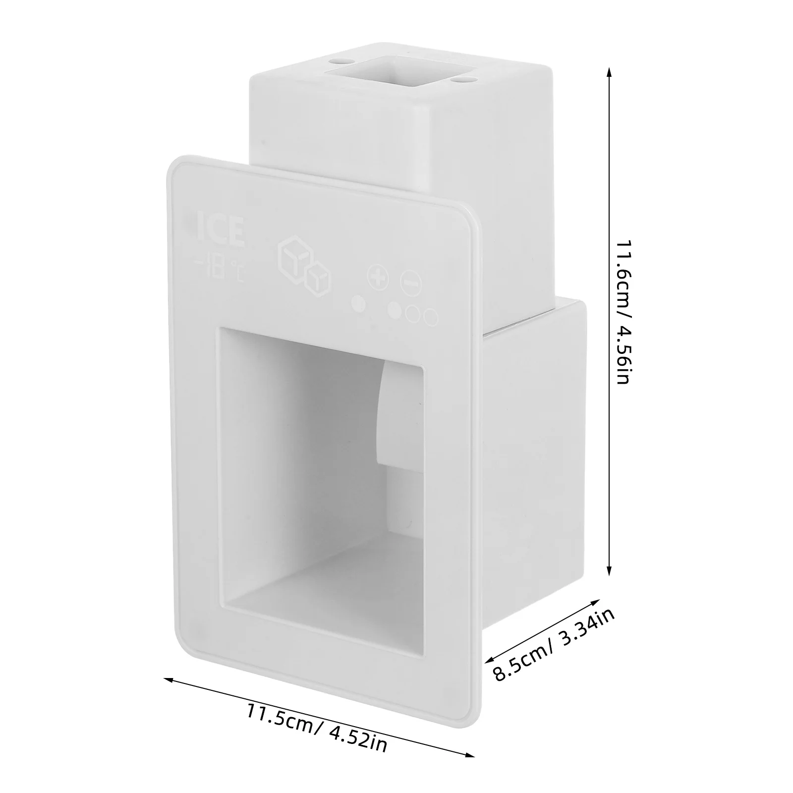 Machine à glaçons de cuisine pour enfants, 1 ensemble, fausses glaçons réalistes incluses, expérience d'apprentissage interactive pour les tout-petits