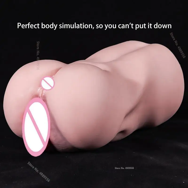 Pussys للرجال 2 في 1 مهبل حقيقي ألعاب جنسية Sextoy ذكر Masterbator اليابان سيليكون كس لعبة المطاط المهبل جيب Pusssy