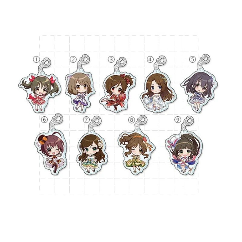 Игра Kishibe Ayaka Haaguchi Aame Fujiwara Hajime Tsukimiya Miyabi брелок для ключей кукла аниме акриловый брелок кулон для подарка