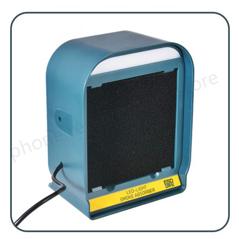 220 V/110 V 400 soldeerbout Rook Absorberen ESD Dampafzuiger Roken Instrument, met 10 st gratis Actieve Kool Filter Spons