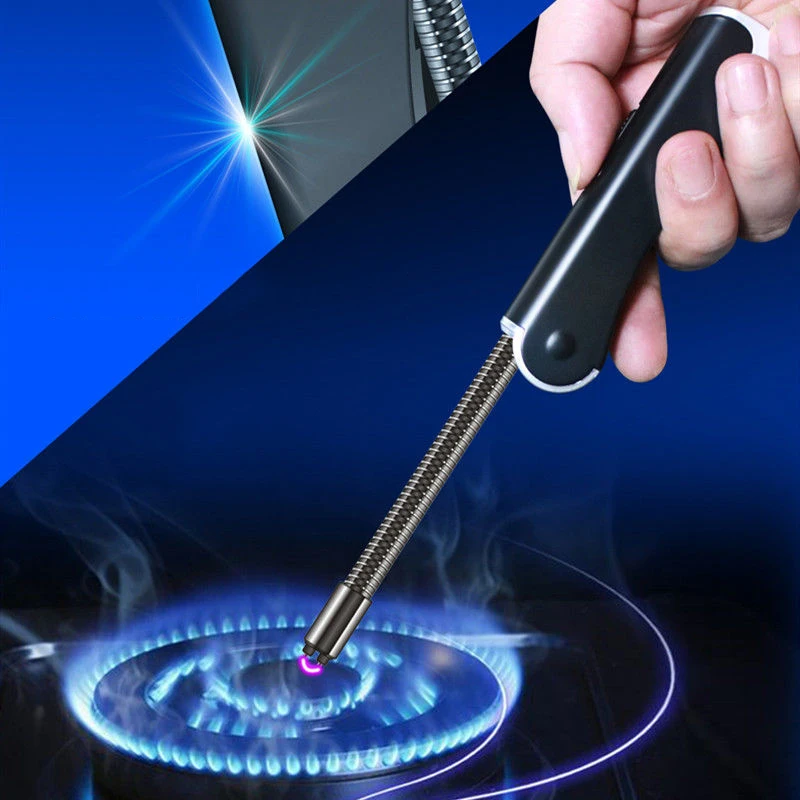 Foldable Portable Outdoor EDC Ignition Gun Outdoor Barbecue Igniter Aromatherapy Candle Windproof Ignite R