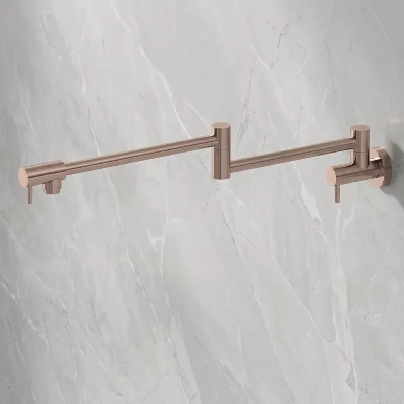 Watersino Modern Design Hot Selling Single Handle Hot and Cold Faucet Mixed with Wall-mount Kitchen Sink Faucet