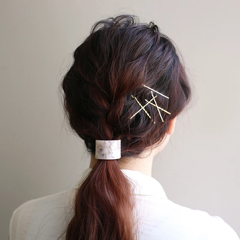 10ชิ้น/เซ็ต U รูปทรงผม Pins,golden Bun Hairpins จัดแต่งทรงผมคลิปผมโลหะผม Pins สำหรับสาวและผม5.5ซม.
