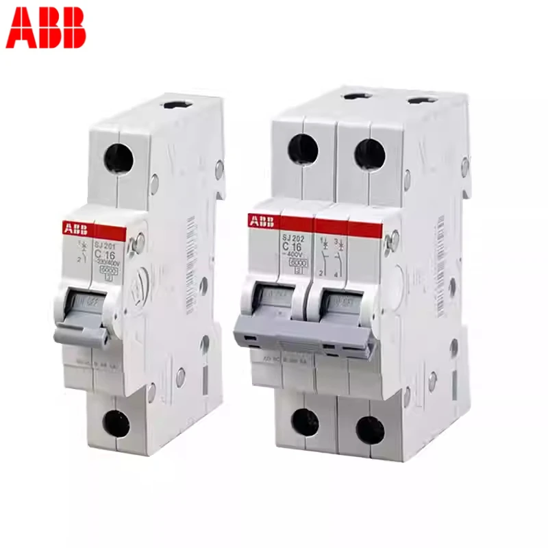 ABB Magnetic Blow Circuit Breaker AC SJ200 Series, SJ201 SJ202 SJ203 SJ204 1P 2P 3P 4P Automatic Transfer Switch, Smart Home
