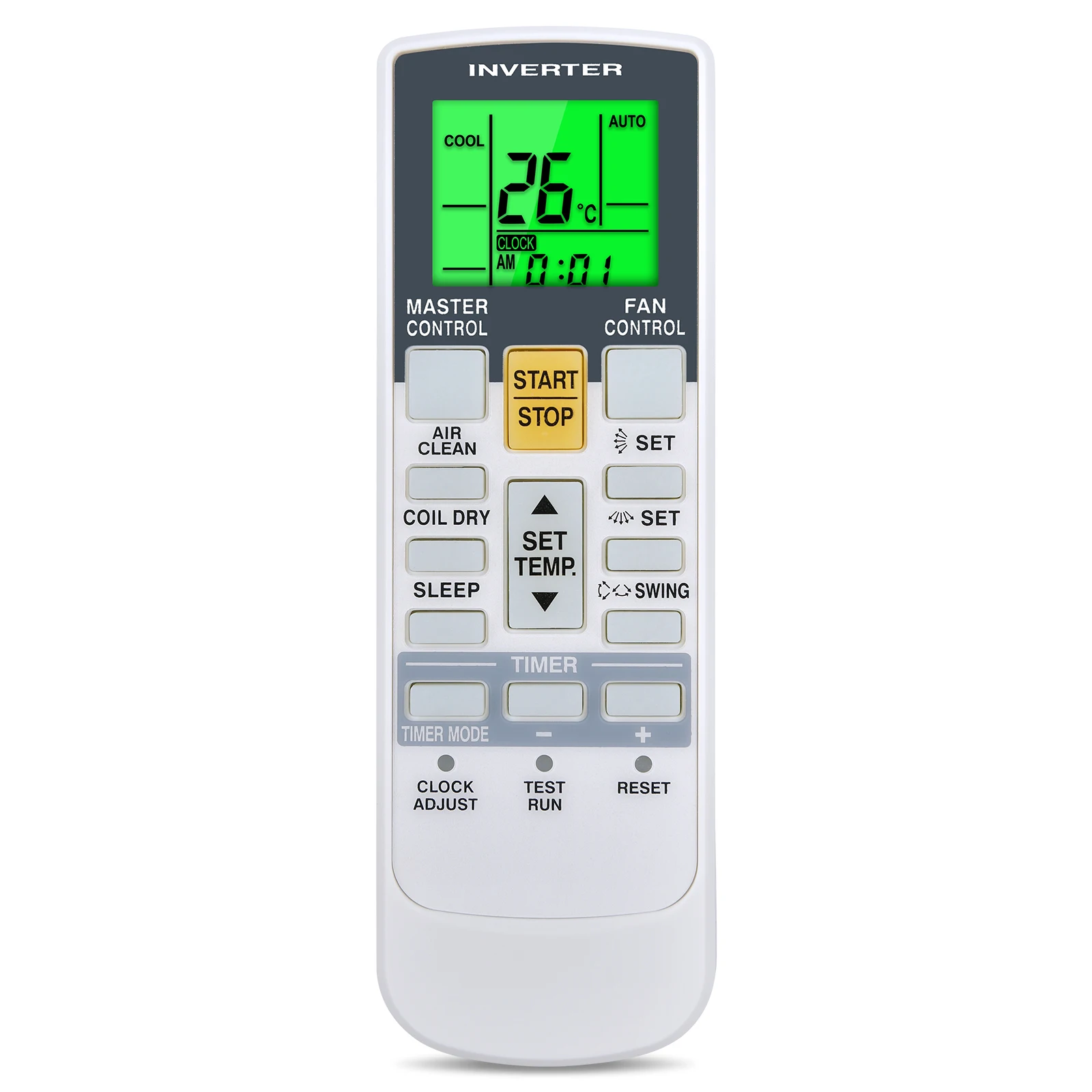 Новый пульт дистанционного управления для кондиционера Fujitsu Ar-Rah2u Ar-Rah1u Ar-Rae2u Ar-Rae1u Ar-Ry3 Ar-Ry4 Ar-Ry12