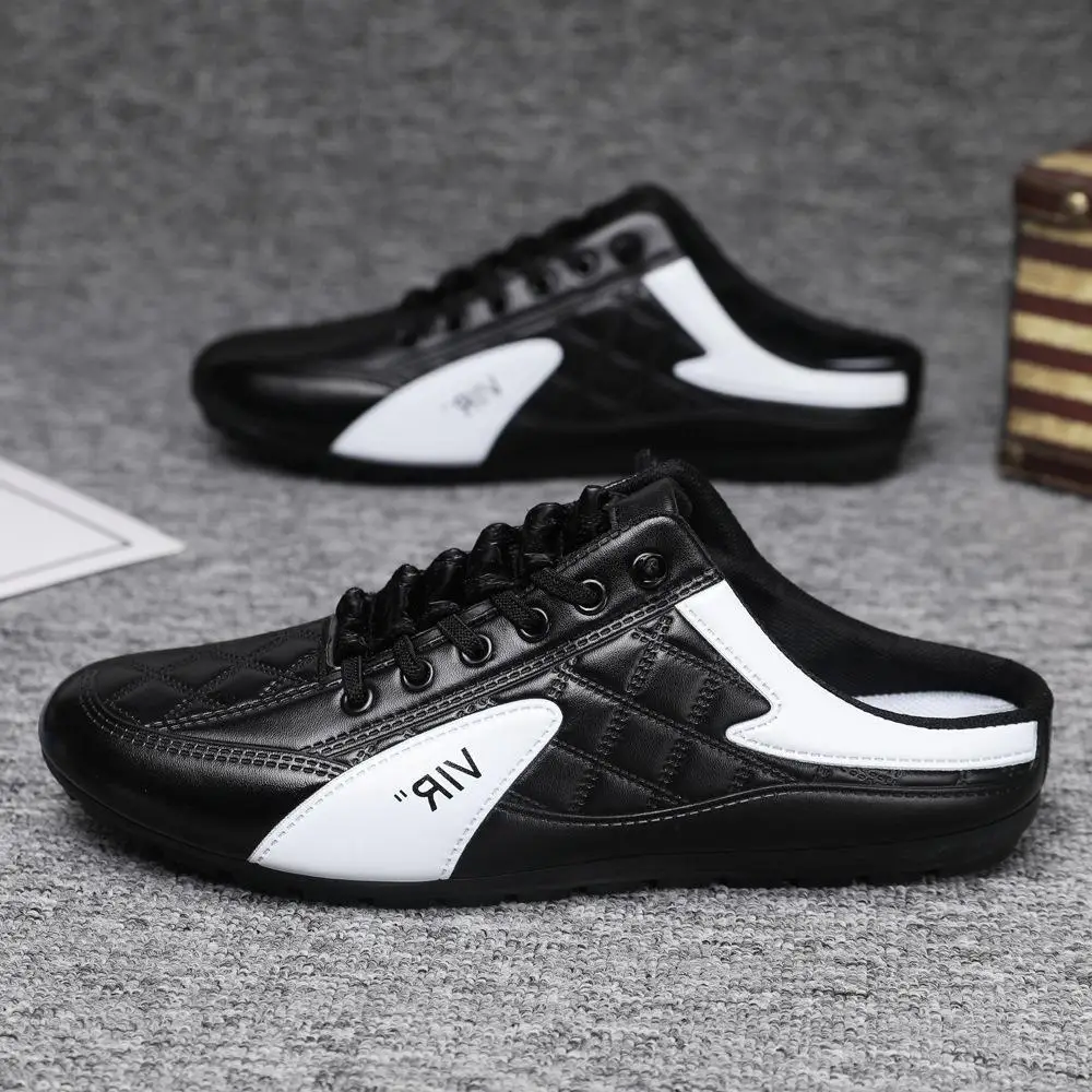 الكلاسيكية نصف النعال منخفضة أحذية مسطحة للرجال الراحة الرجال أحذية رياضية ربيع الخريف الذكور حذاء كاجوال تنفس Tenis Para Hombre