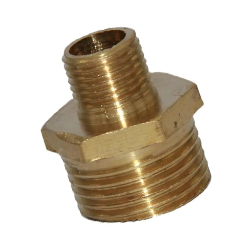 Cabeça dupla Hex Tube Fitting, Encaixe De Latão, Hex Fittings