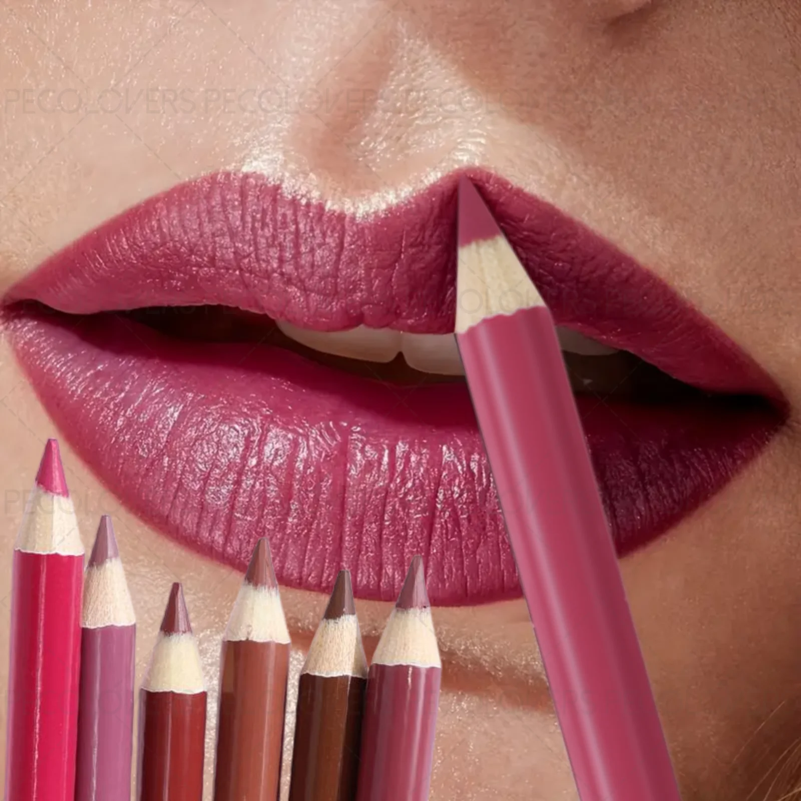 1PC Matte Nude Lip Liner - High Pigmentation, Waterproof and Smudge-proof, Smooth and Easy To Apply, To Create Lip Contour