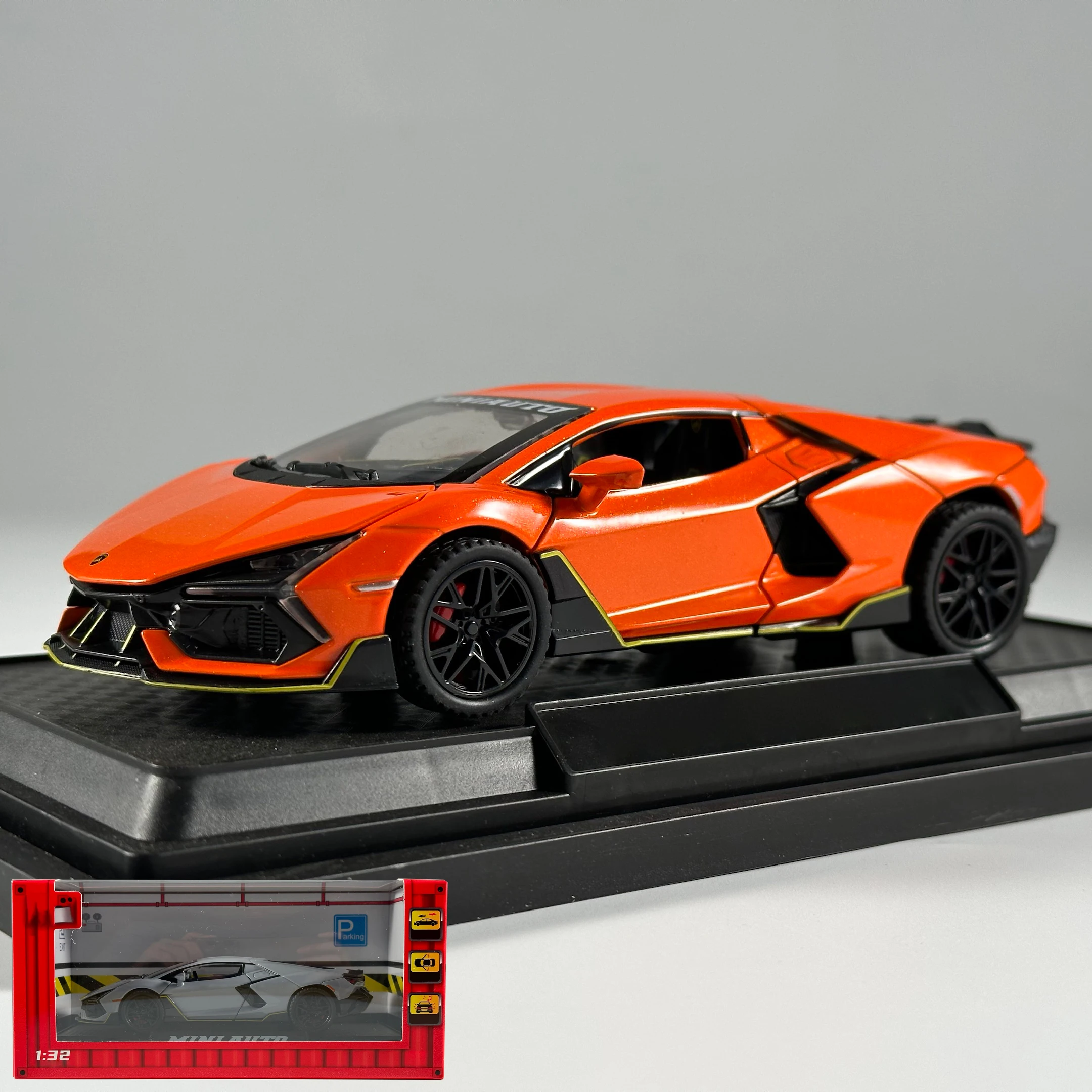 1:32 Lamborghini Revuelto Supercar Alloy Metal Diecast Model Car