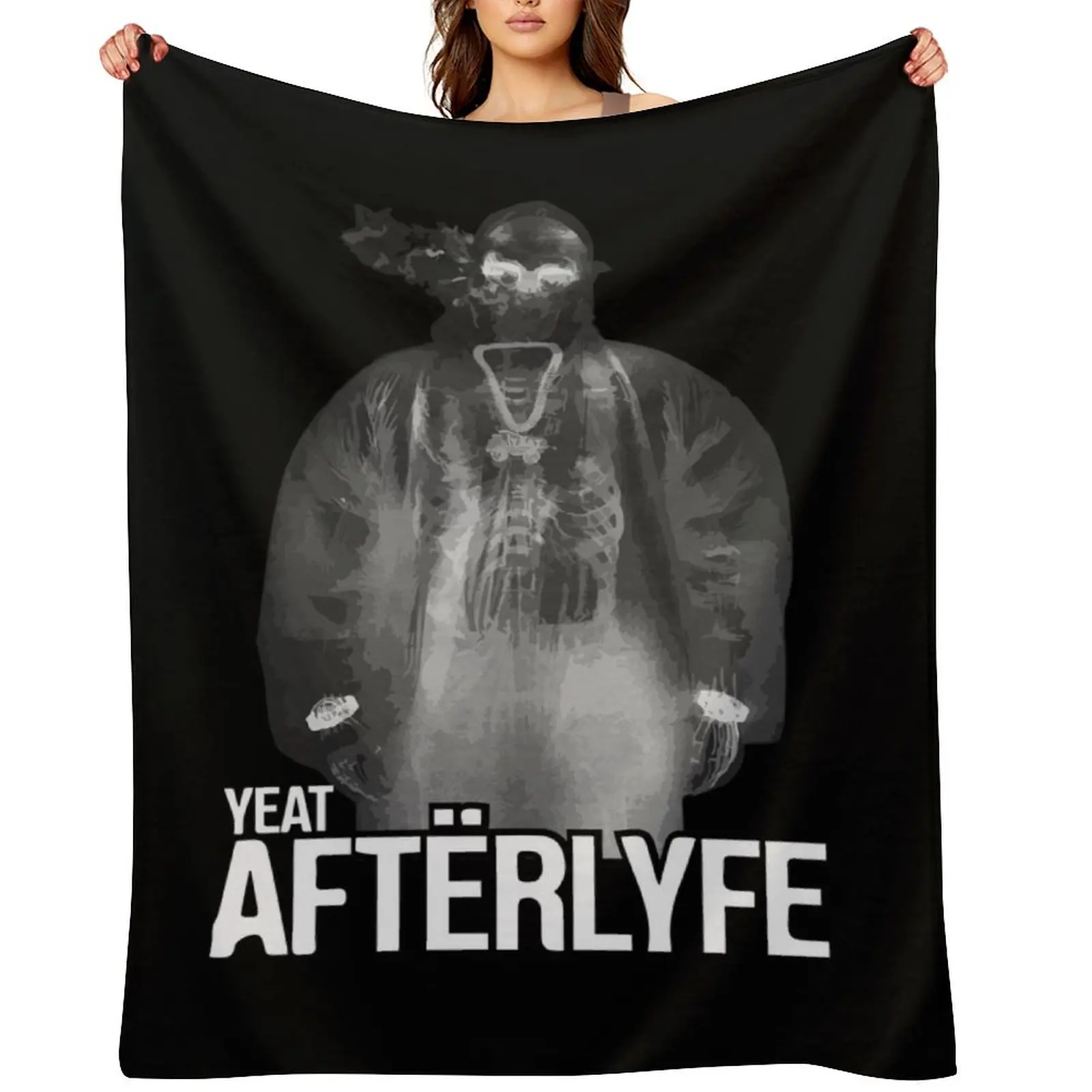 

Yeat - AftrLyfe Throw Blanket Flannels Decorative Sofa For Decorative Sofa for sofa Blankets