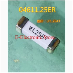 10PCS/LOT 04611.25ER  Surface Mount Fuses Surge Resistant 461 Series TeleLink Fuse