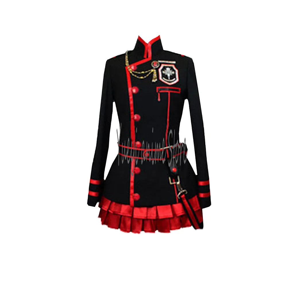 

Anime Cosplay Lenalee Costume Women Uniform Full Sets Halloween Carnival Party Costume