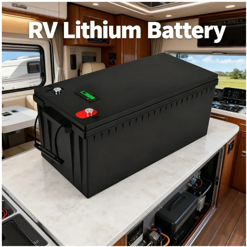 Bluetooth BMS Li-ion/LiFePO4 Battery Pack 12V 24V 36V 48V 100Ah-400Ah with APP, Deep Cycle Lithium Battery for Solar Inverter, E
