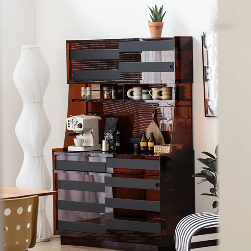

Shelves Mobile Bar Cabinet Storage Display Wood Standing Wine Cabinet Decoration Multifunctional Armadi Aperti Home Furniture