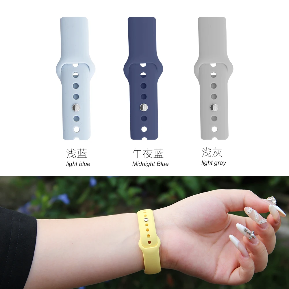 Snelsluiting voor Huawei HUAWEI Band 7-armband Omgekeerde gesp Lichtgewicht siliconen vervangende smartwatch-band Man Vrouw