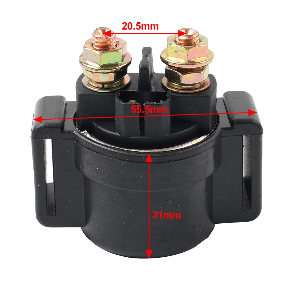 

27010-1075 Реле, совместимое с Klf185, стартер 27010-1314, соленоидное черное электромагнитное реле стартера для Kawasaki Kl600 Kawasaki