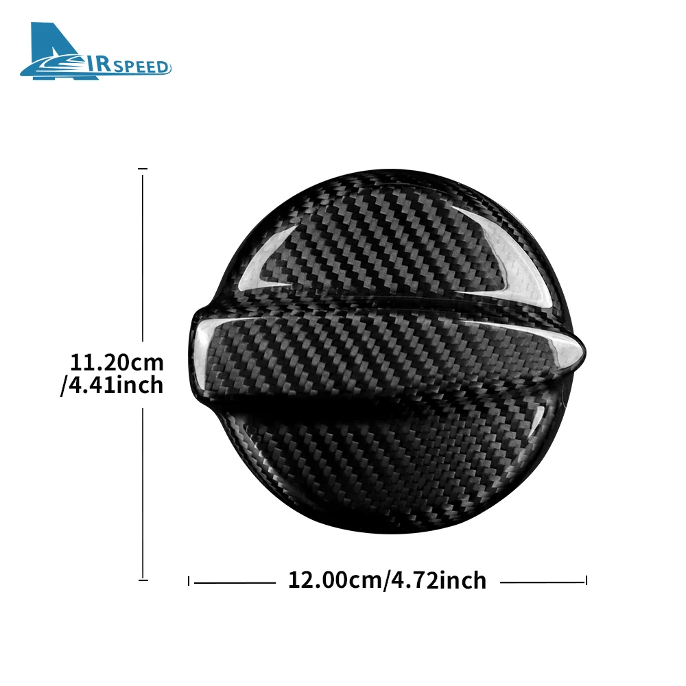 Car Fuel Tank Cap Gas Cover for Mini Cooper S R50 R53 2001-2006 Real Hard Carbon Fiber for Mini R53 R50 Decoration