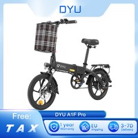 DYU A1F Pro Folding Electric Bike 250W Motor 36V 7.5Ah Battery 16\