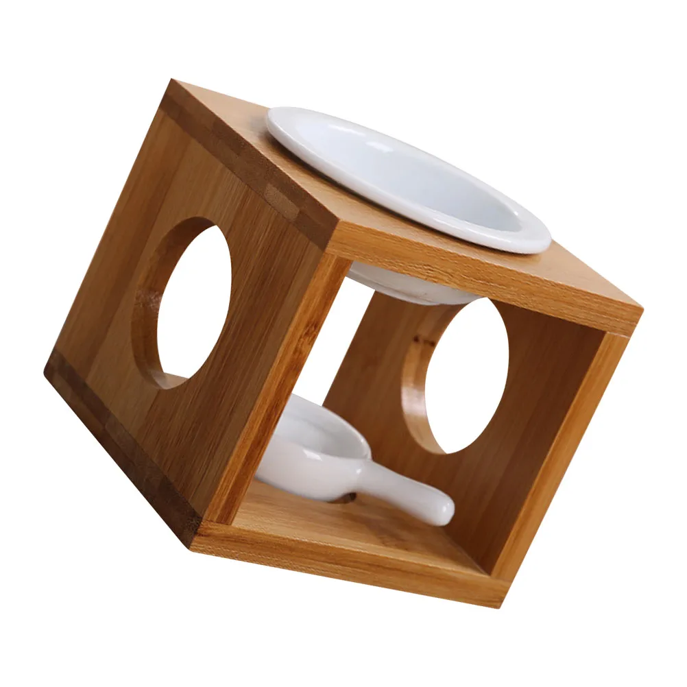 

Holder Aromatherapy Burner Indoor Incense Scented Wooden Diffusers for Home