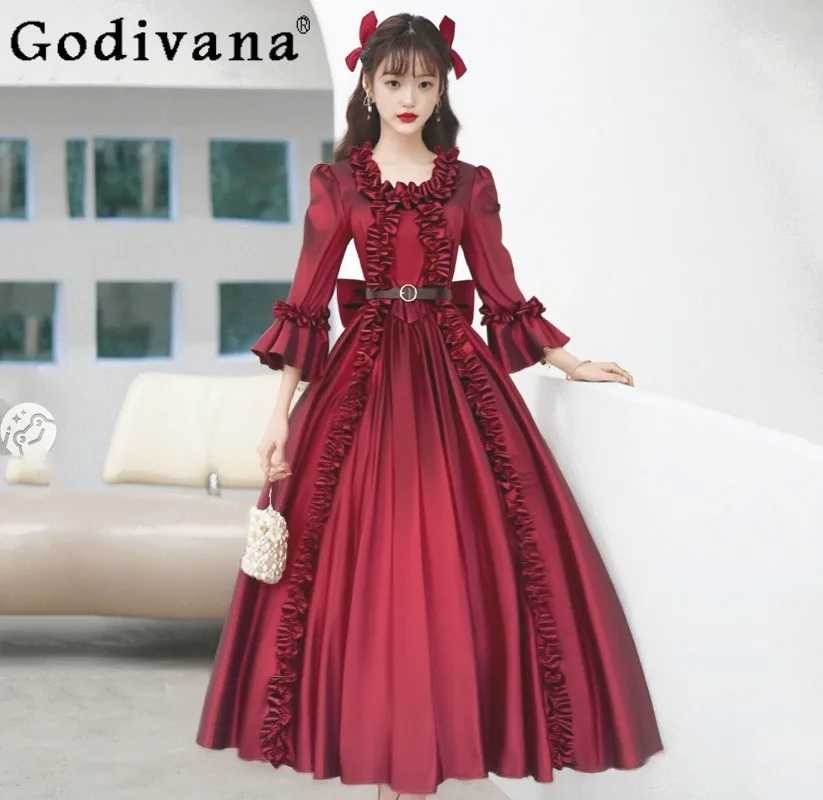 

Identity V Lady Cosplay Costume for Women Comic Exhibition Performance Dress Female Mermaid Princess Red Fairy Cos Dress