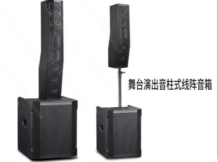 Pillar linear array speaker linear array audio set