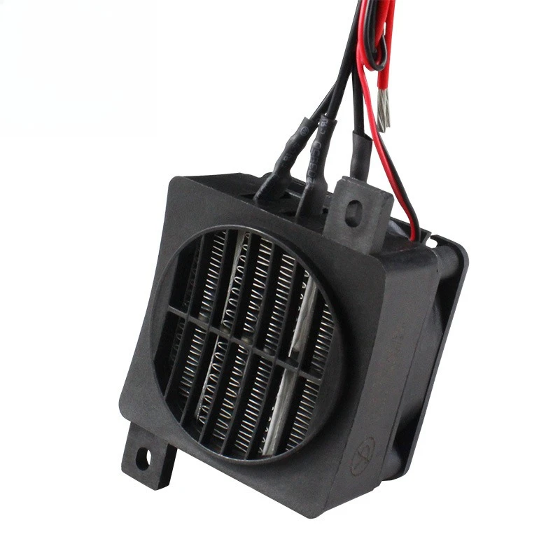 Low Voltage 24V200W Conductive Type with Fan PTC Constant Temperature Air Heater Ceramic Heating Can Be Customized 90 * 60