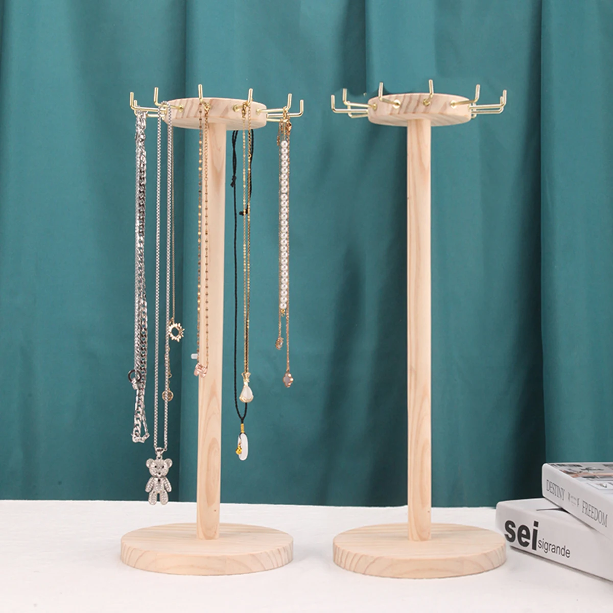 

Органайзер для ювелирных изделий, держатель для ожерелья, вешалка для ожерелья, подставка для ювелирных изделий, ожерелья, серьги, кулон, браслеты