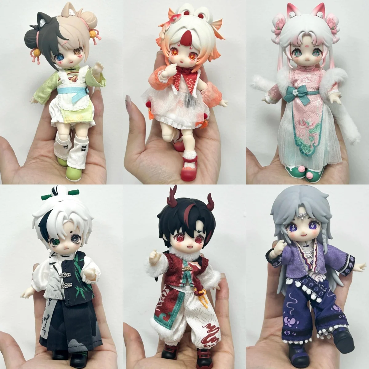 Nagi Blind Box 4.0 Fourth Generation Xiaoyao Series Movable Doll 12 Points Bjd Trendy Toy Figurine Children Collection Gifts