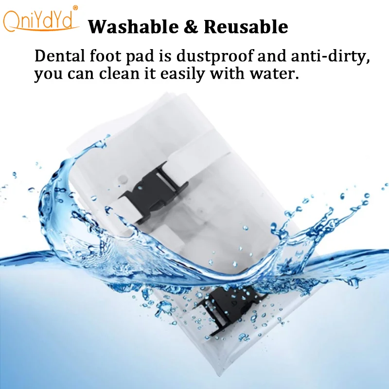 1Pc Dental Chair Cushion Foot Pad Dental Seat Unit Dustproof And Waterproof Plastic Cover
