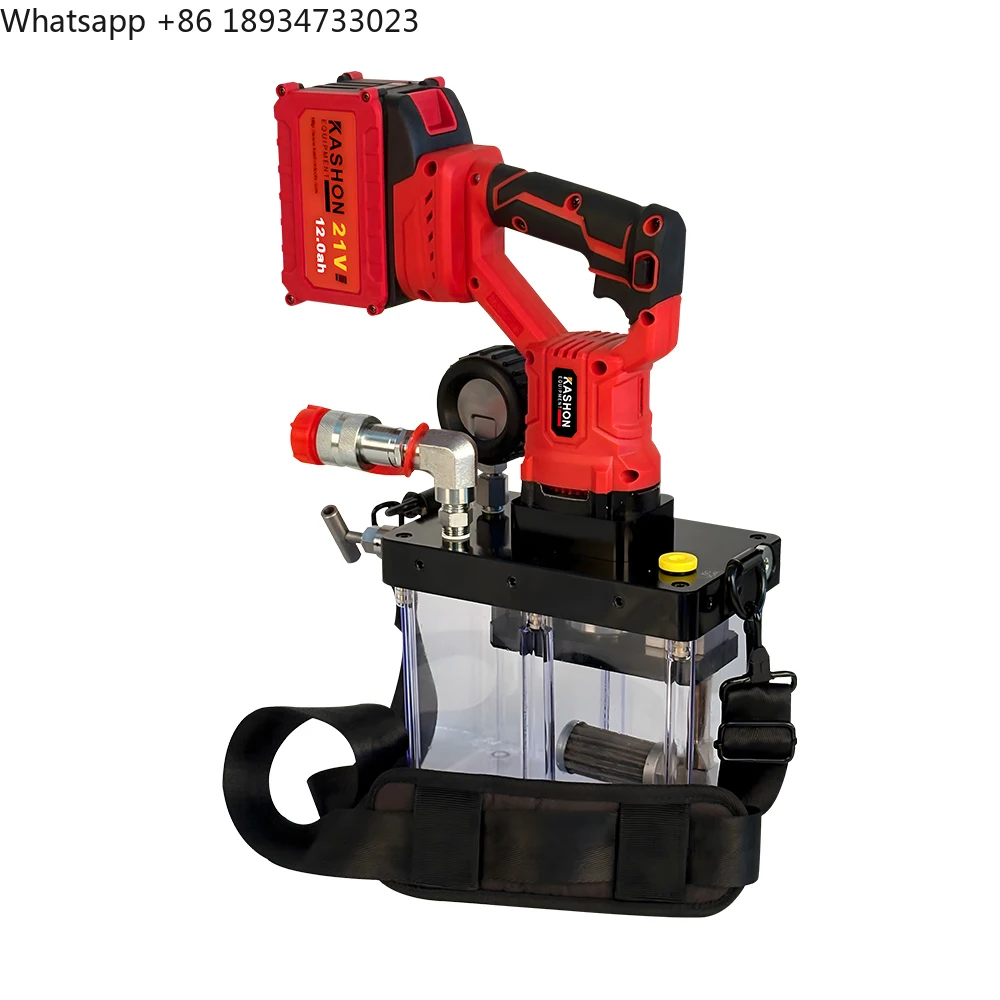 KBPS700 700 bar Single Action Portable Battery Powered Cordless Hydraulic Pump  Power Unit Powerpack
