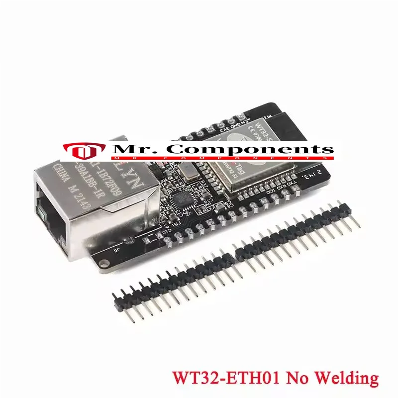 1PCS WT32-ETH01 ESP32 Embedded Serial Port Networking Ethernet Bluetooth-compatible WiFi Combo Gateway Wireless Module Board New