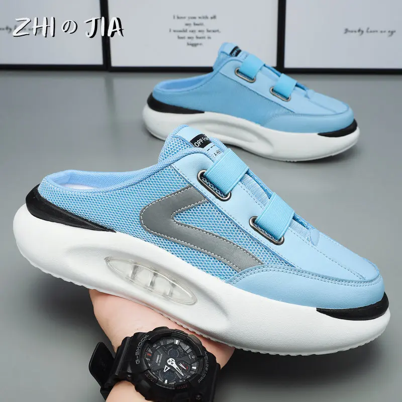 

Мужские холщовые кроссовки, повседневная обувь на толстой подошве, дышащие Нескользящие, модные, 2025