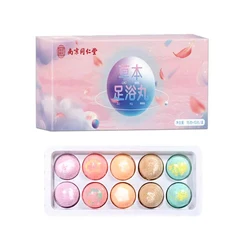 Bolas De Sal Naturais Artesanais Para Mulheres, Kit De Bola Aleatória, Bomba De Banho, Tipo De Aromaterapia, Limpador De Banheiro, Presente, Hotel, 10Pcs
